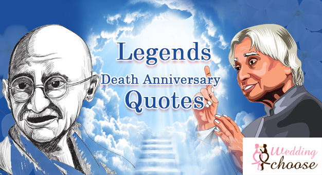 Death Anniversary Quotes for Legends to Share on WhatsApp